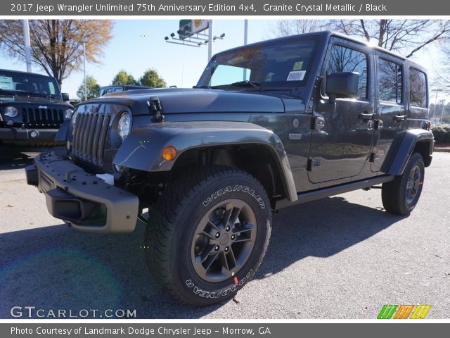 2017 Jeep Wrangler Unlimited 75th Anniversary Edition 4x4 in Granite Crystal Metallic