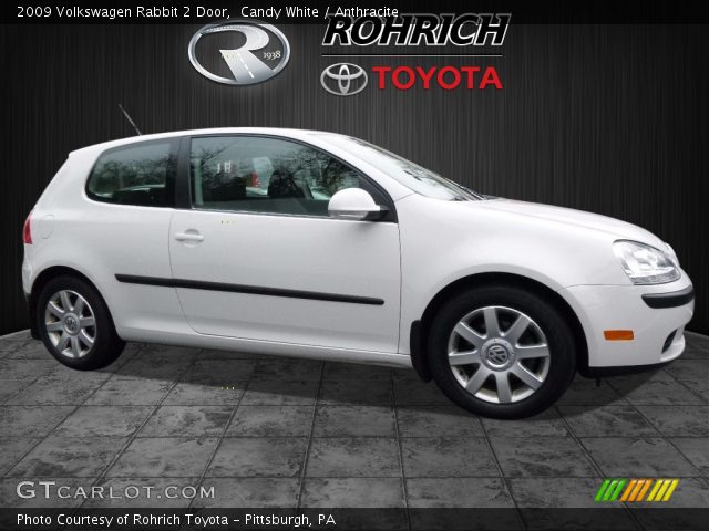 2009 Volkswagen Rabbit 2 Door in Candy White