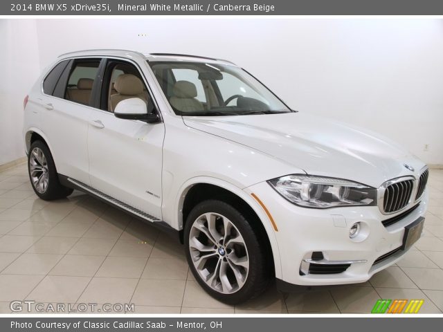 2014 BMW X5 xDrive35i in Mineral White Metallic