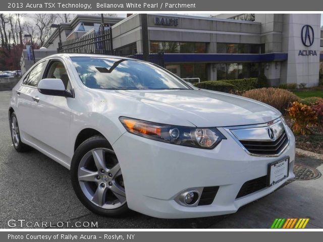 2013 Acura TSX Technology in Bellanova White Pearl