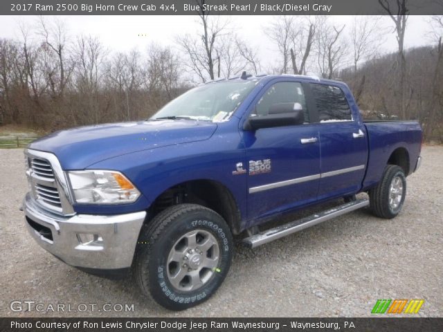 2017 Ram 2500 Big Horn Crew Cab 4x4 in Blue Streak Pearl