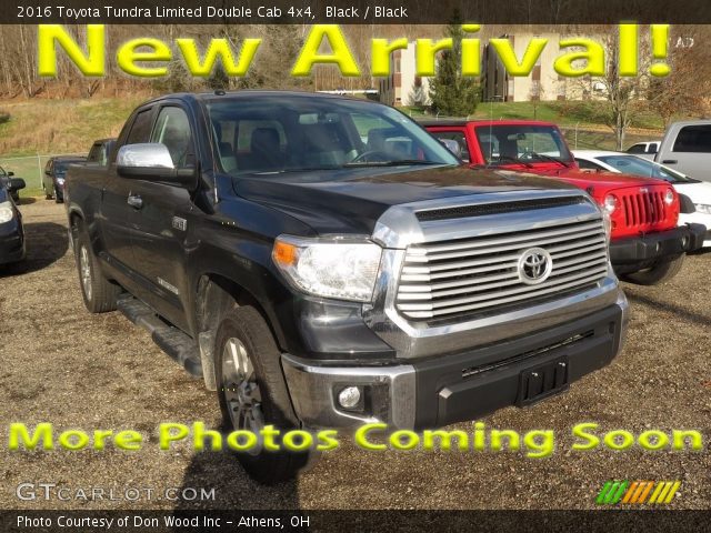 2016 Toyota Tundra Limited Double Cab 4x4 in Black