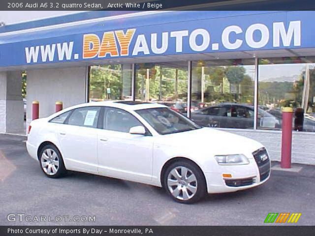 2006 Audi A6 3.2 quattro Sedan in Arctic White