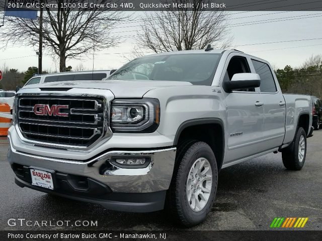 2017 GMC Sierra 1500 SLE Crew Cab 4WD in Quicksilver Metallic
