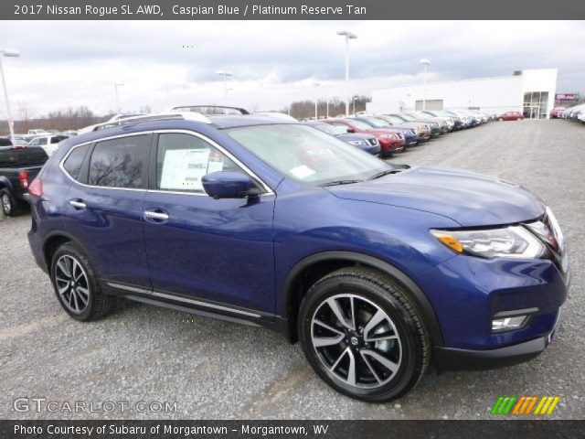 2017 Nissan Rogue SL AWD in Caspian Blue