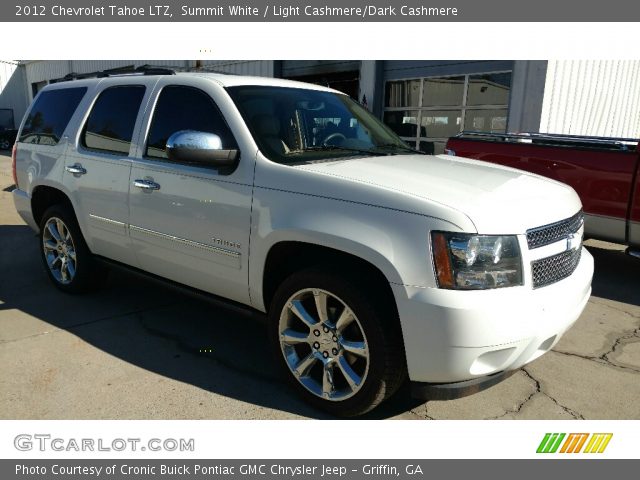 2012 Chevrolet Tahoe LTZ in Summit White