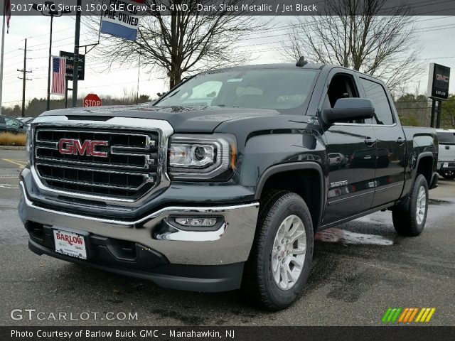 2017 GMC Sierra 1500 SLE Crew Cab 4WD in Dark Slate Metallic