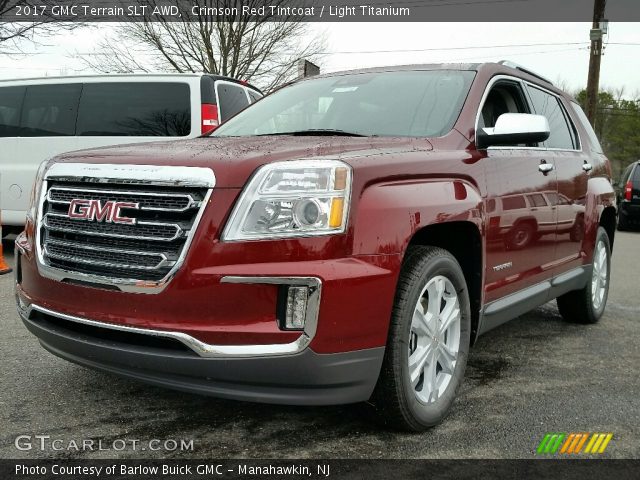 2017 GMC Terrain SLT AWD in Crimson Red Tintcoat