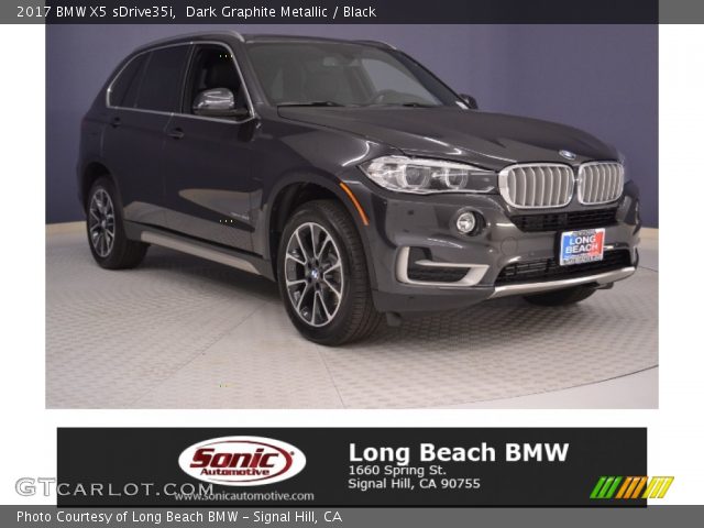 2017 BMW X5 sDrive35i in Dark Graphite Metallic