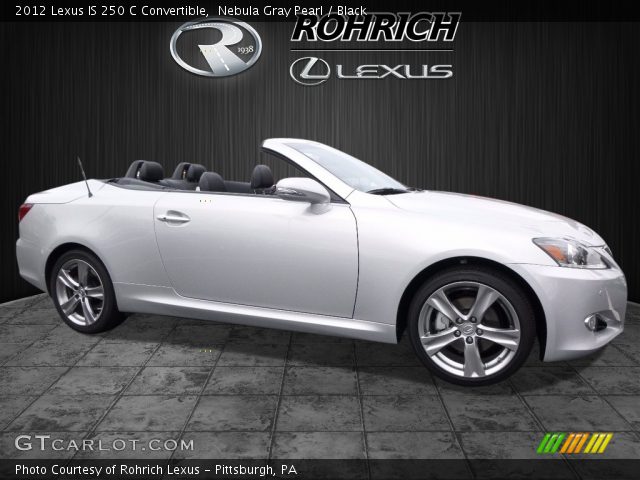 2012 Lexus IS 250 C Convertible in Nebula Gray Pearl