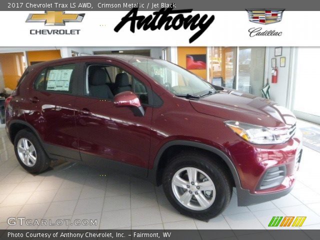 2017 Chevrolet Trax LS AWD in Crimson Metallic