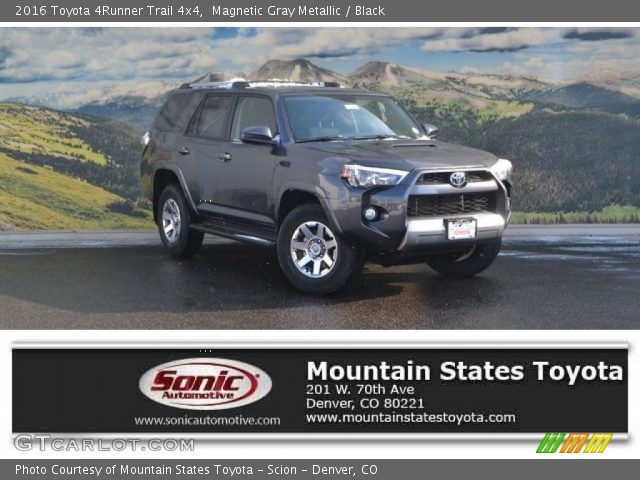 2016 Toyota 4Runner Trail 4x4 in Magnetic Gray Metallic