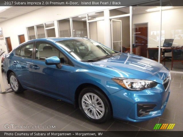 2017 Subaru Impreza 2.0i Premium 4-Door in Island Blue Pearl