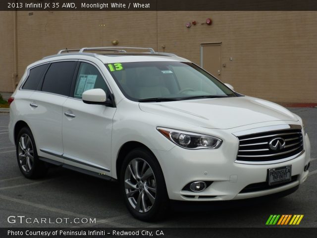 2013 Infiniti JX 35 AWD in Moonlight White