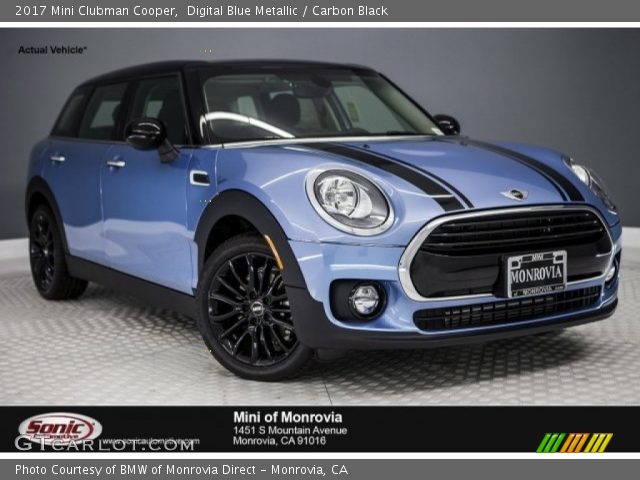 2017 Mini Clubman Cooper in Digital Blue Metallic