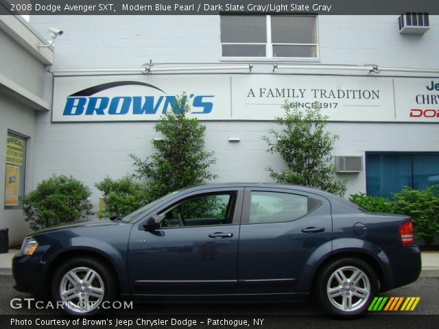 2008 Dodge Avenger SXT in Modern Blue Pearl