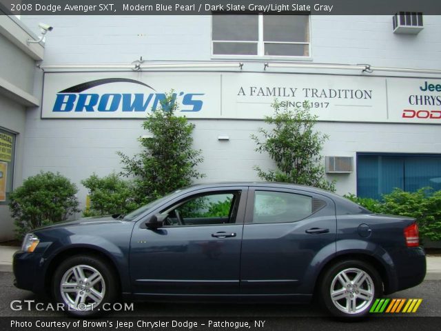 2008 Dodge Avenger SXT in Modern Blue Pearl