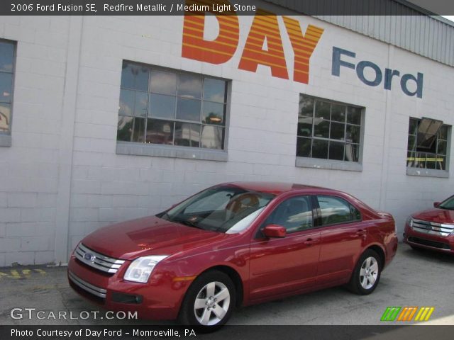 2006 Ford Fusion SE in Redfire Metallic