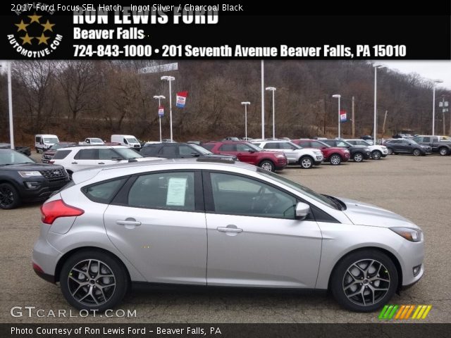 2017 Ford Focus SEL Hatch in Ingot Silver