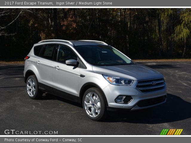 2017 Ford Escape Titanium in Ingot Silver