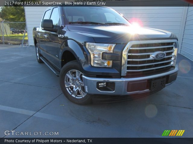 2017 Ford F150 XLT SuperCrew in Blue Jeans