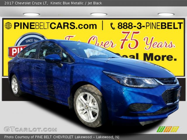 2017 Chevrolet Cruze LT in Kinetic Blue Metallic