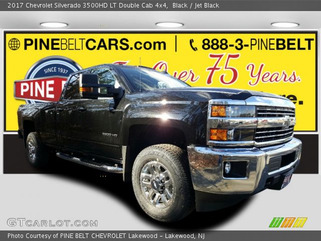 2017 Chevrolet Silverado 3500HD LT Double Cab 4x4 in Black