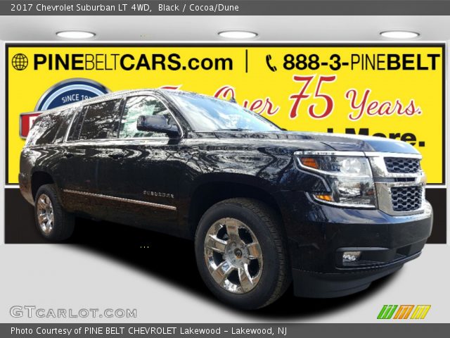 2017 Chevrolet Suburban LT 4WD in Black