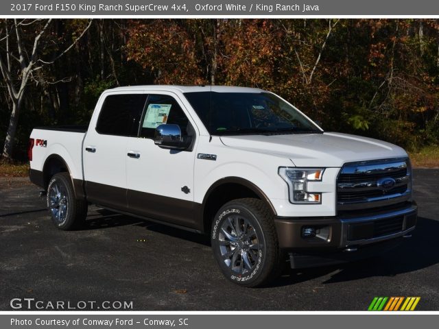 2017 Ford F150 King Ranch SuperCrew 4x4 in Oxford White