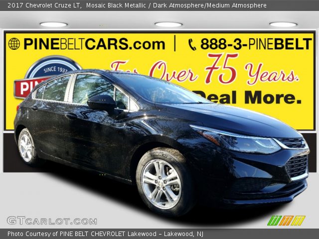 2017 Chevrolet Cruze LT in Mosaic Black Metallic