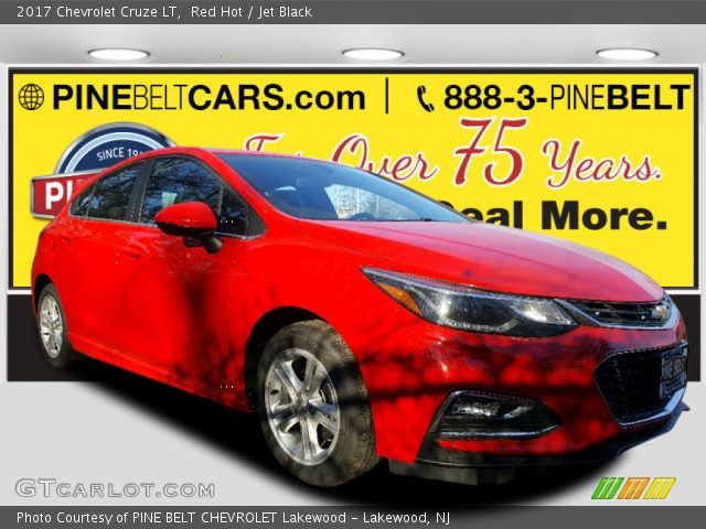 2017 Chevrolet Cruze LT in Red Hot