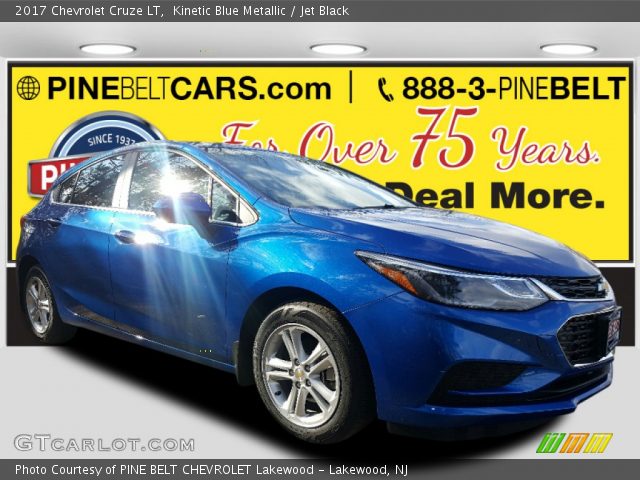 2017 Chevrolet Cruze LT in Kinetic Blue Metallic