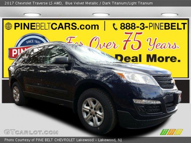 2017 Chevrolet Traverse LS AWD in Blue Velvet Metallic