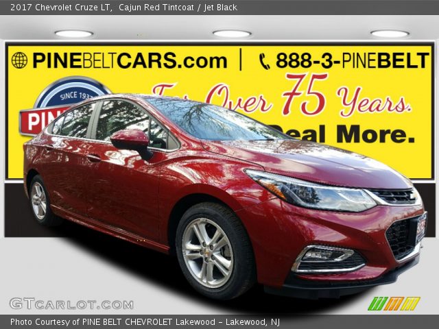 2017 Chevrolet Cruze LT in Cajun Red Tintcoat