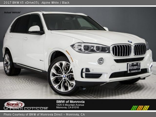 2017 BMW X5 xDrive35i in Alpine White
