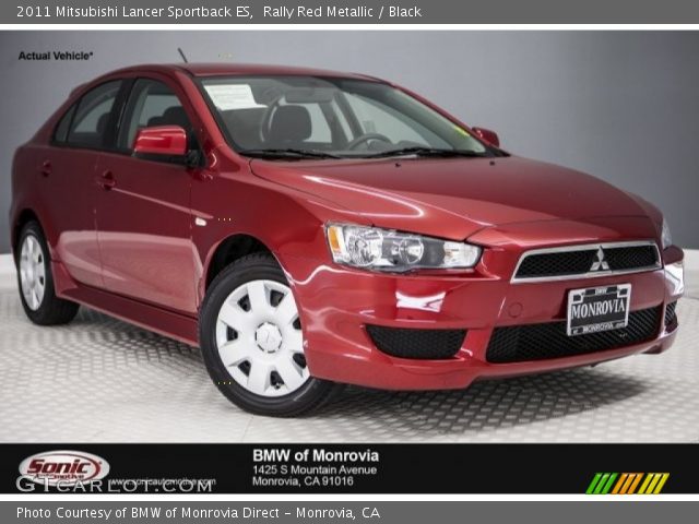 2011 Mitsubishi Lancer Sportback ES in Rally Red Metallic