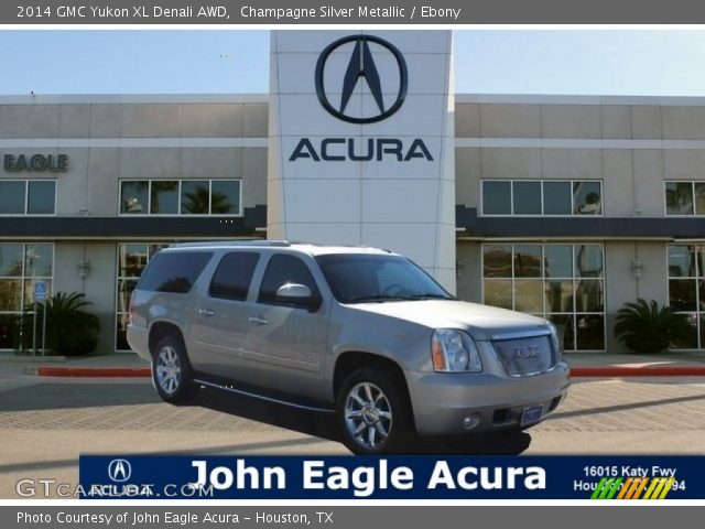 2014 GMC Yukon XL Denali AWD in Champagne Silver Metallic