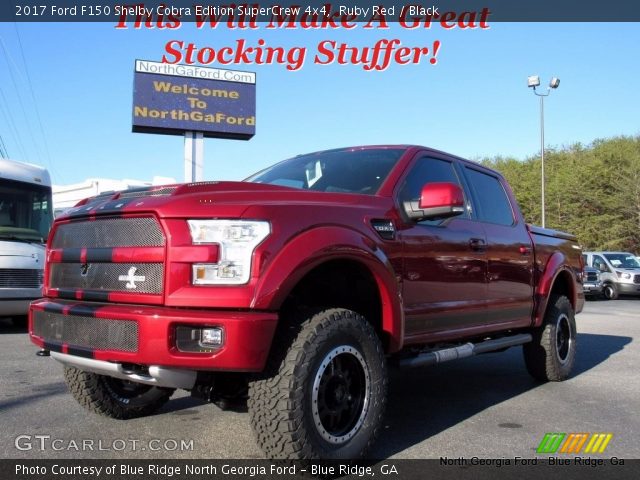 2017 Ford F150 Shelby Cobra Edition SuperCrew 4x4 in Ruby Red