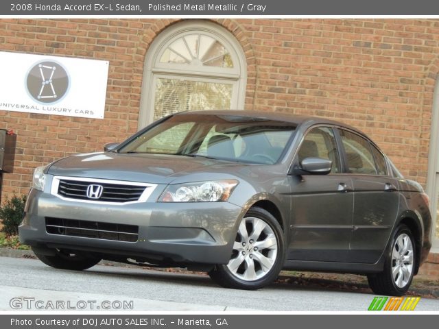 2008 Honda Accord EX-L Sedan in Polished Metal Metallic