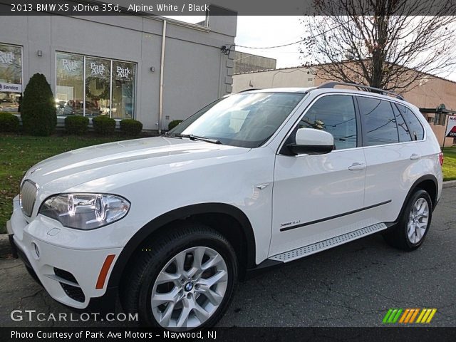 2013 BMW X5 xDrive 35d in Alpine White