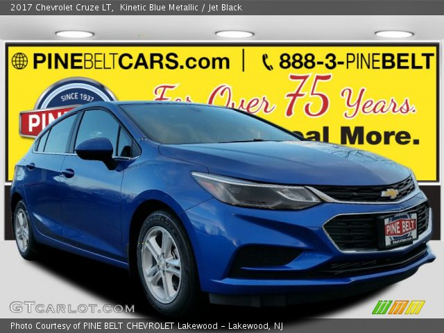 2017 Chevrolet Cruze LT in Kinetic Blue Metallic