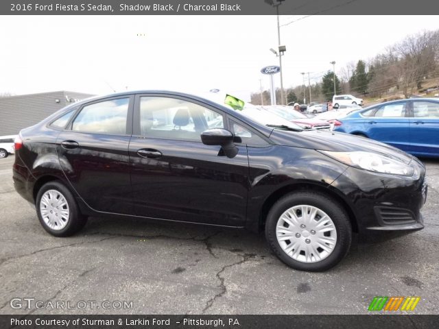 2016 Ford Fiesta S Sedan in Shadow Black