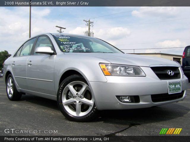 2008 Hyundai Sonata SE V6 in Bright Silver