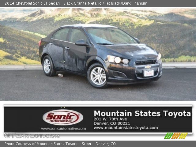 2014 Chevrolet Sonic LT Sedan in Black Granite Metallic