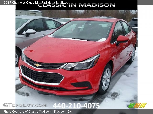 2017 Chevrolet Cruze LT in Red Hot