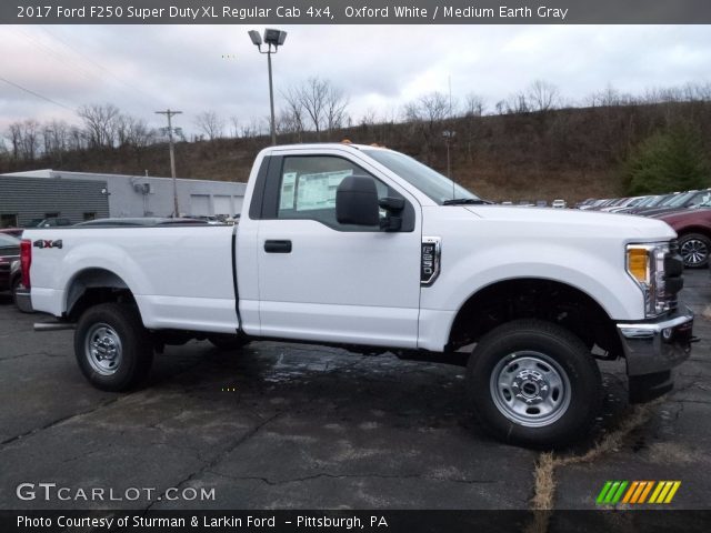 2017 Ford F250 Super Duty XL Regular Cab 4x4 in Oxford White