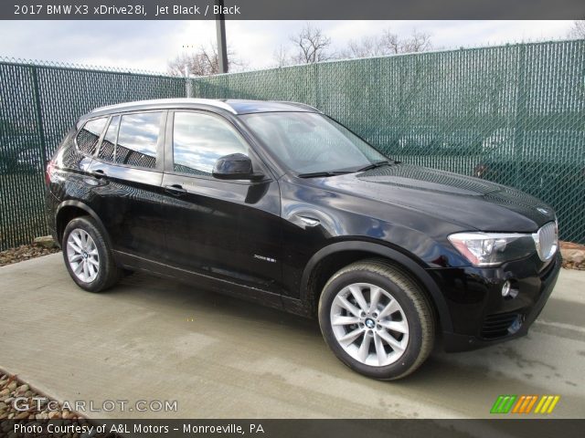 2017 BMW X3 xDrive28i in Jet Black