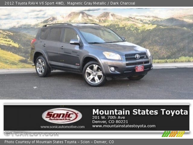2012 Toyota RAV4 V6 Sport 4WD in Magnetic Gray Metallic