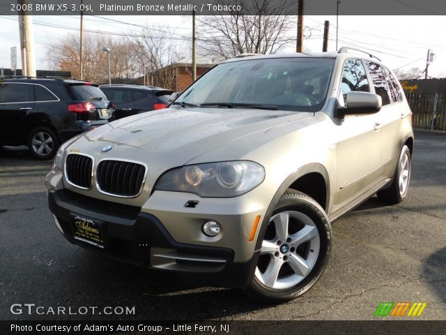 2008 BMW X5 3.0si in Platinum Bronze Metallic