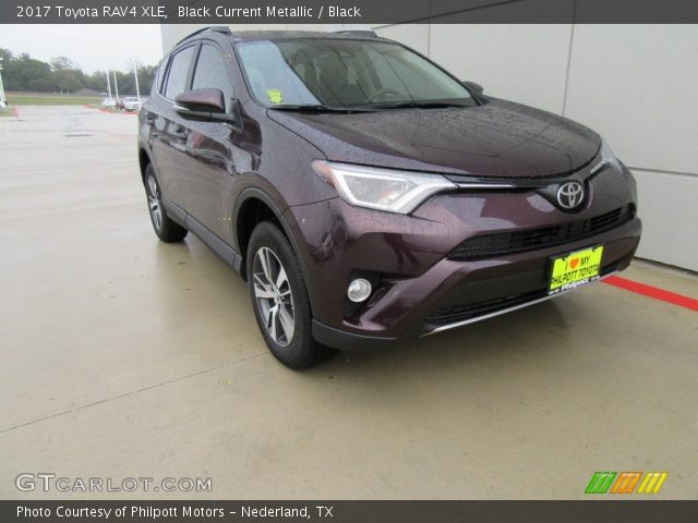 2017 Toyota RAV4 XLE in Black Current Metallic